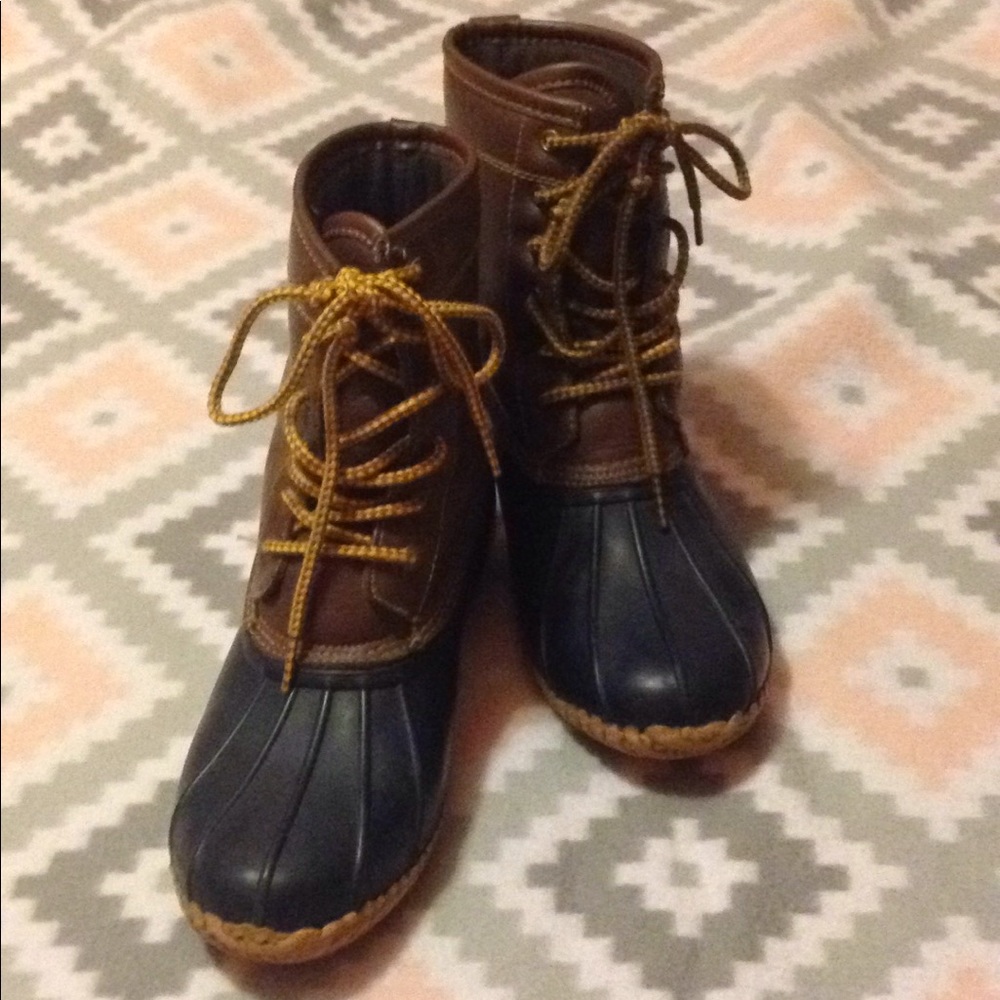 duck boots!